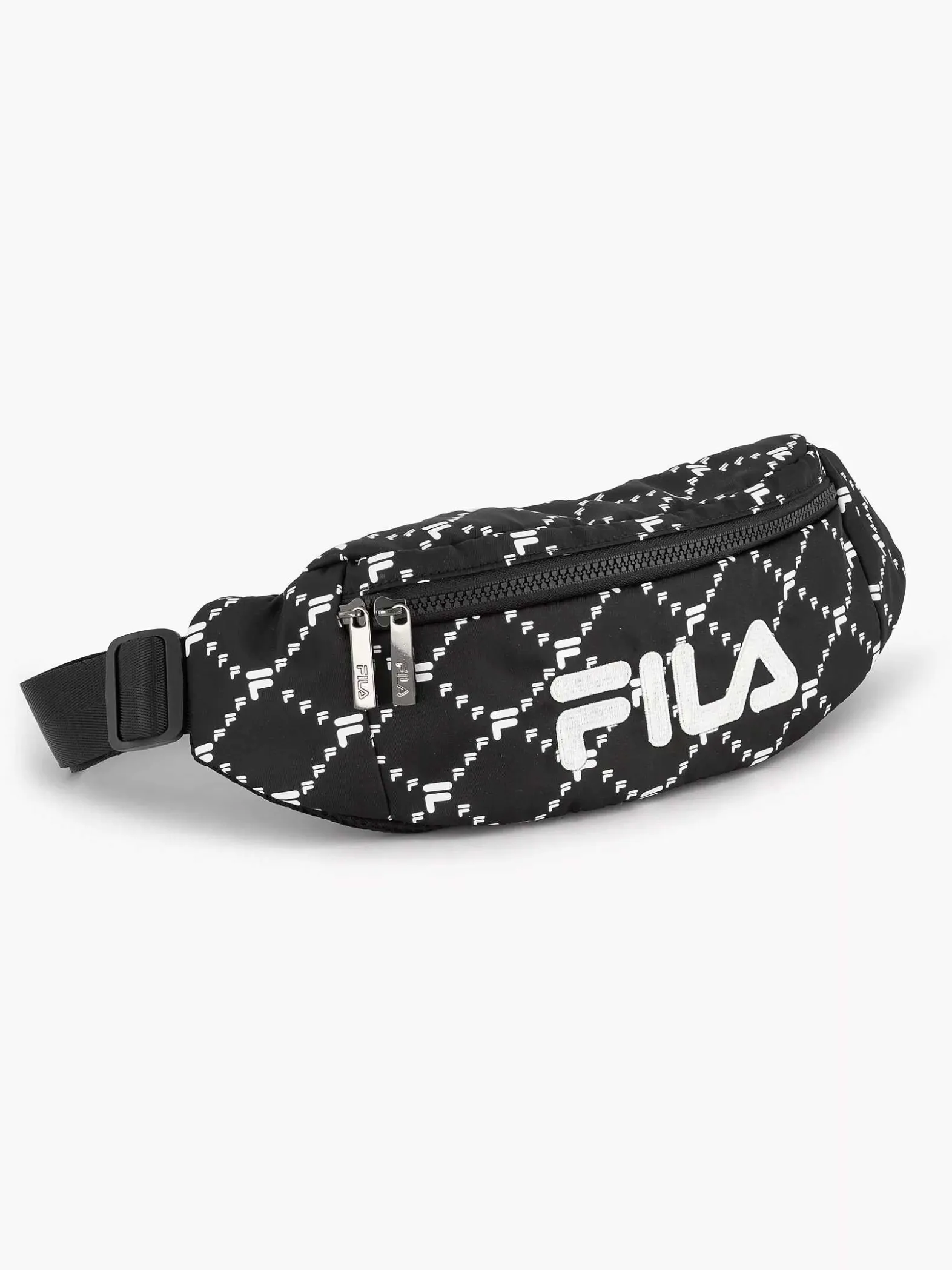 FILA Zwarte Heuptas Print-Dames Online Exclusive Accessoires
