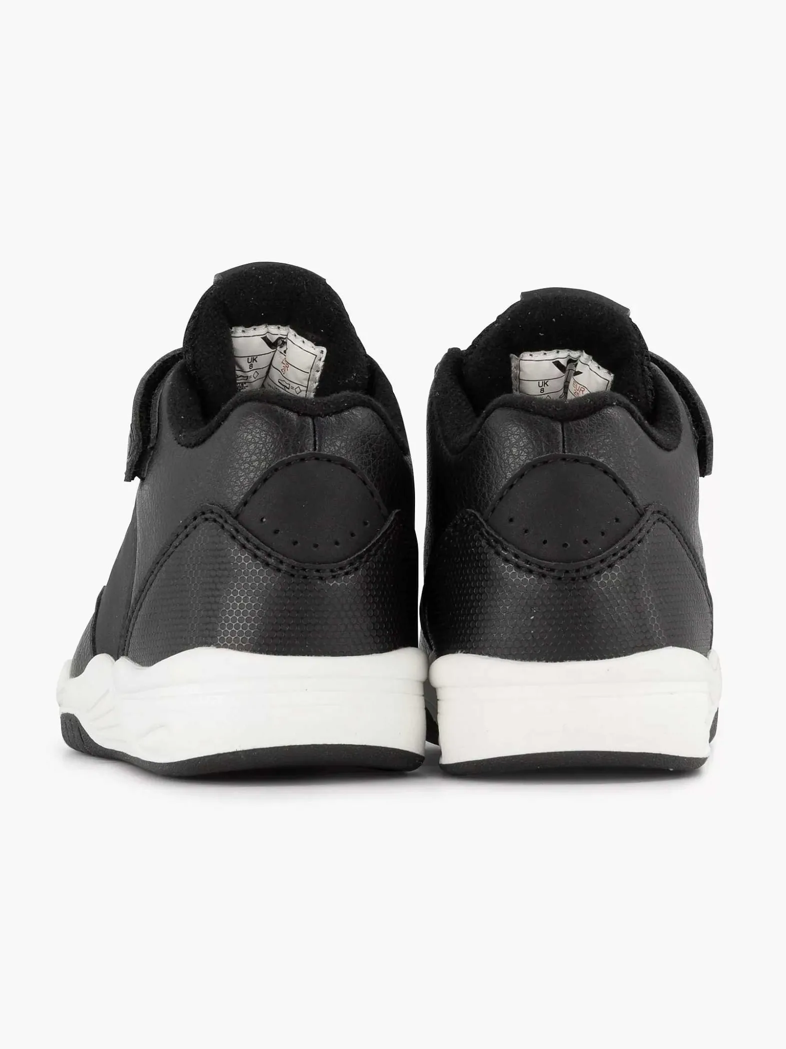 Vty Zwarte Hoge Sneaker-Kinderen Jongensschoenen