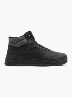 Memphis One Zwarte Hoge Sneaker-Heren Sneakers