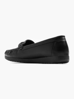Easy Street Zwarte Instapper-Dames Comfort Schoenen
