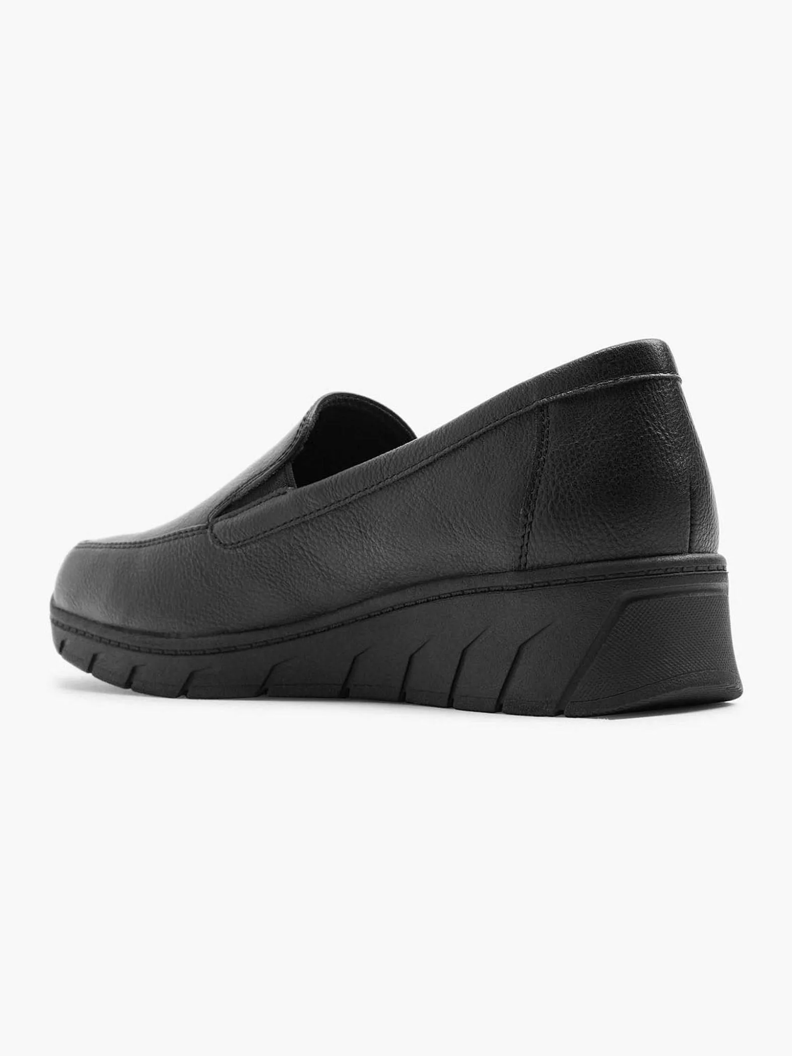 Easy Street Zwarte Instapper-Dames Comfort Schoenen