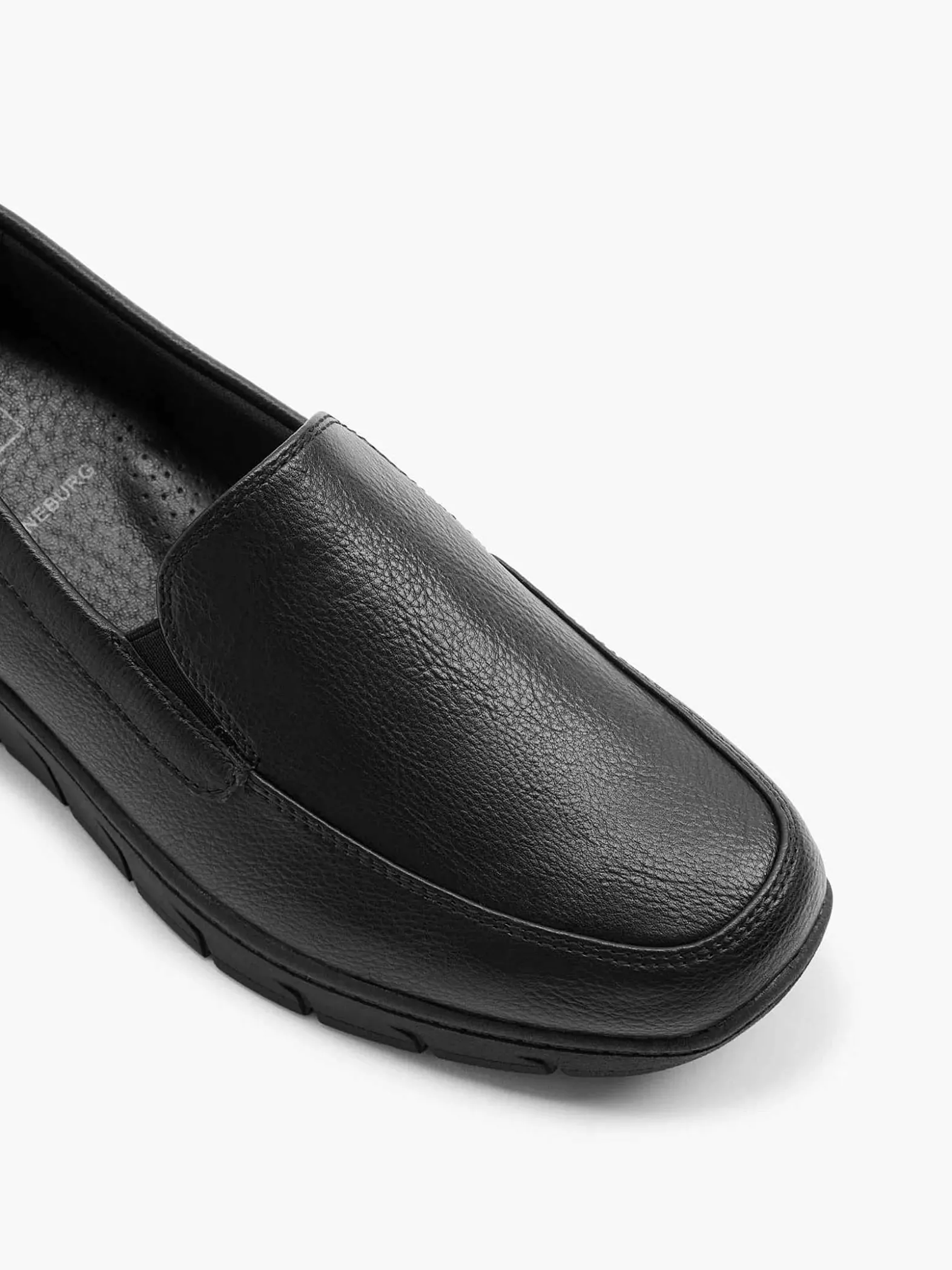 Easy Street Zwarte Instapper-Dames Comfort Schoenen
