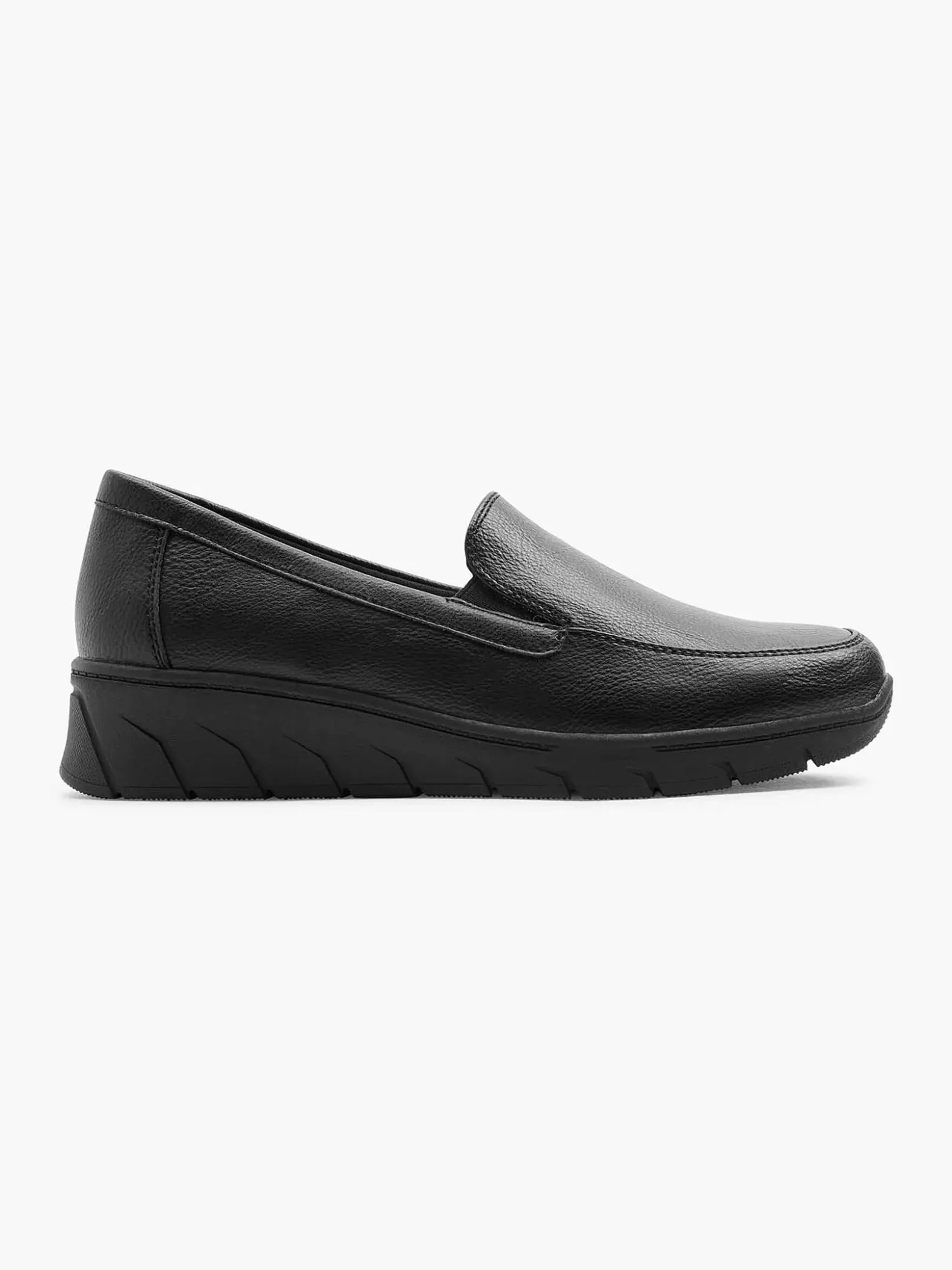 Easy Street Zwarte Instapper-Dames Comfort Schoenen