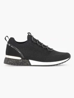 Graceland Zwarte Instapper-Dames Sneakers