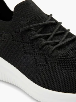 Graceland Zwarte Instapper-Dames Sneakers