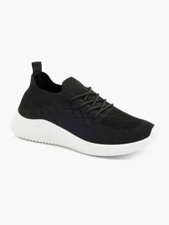 Graceland Zwarte Instapper-Dames Sneakers