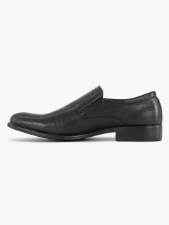 AM SHOE Zwarte Instapper-Heren Instappers