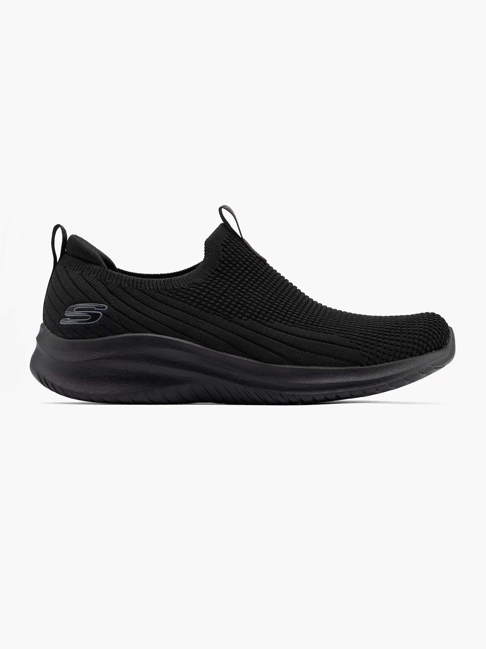 Skechers Zwarte Instapper Memory Foam-Dames Sneakers