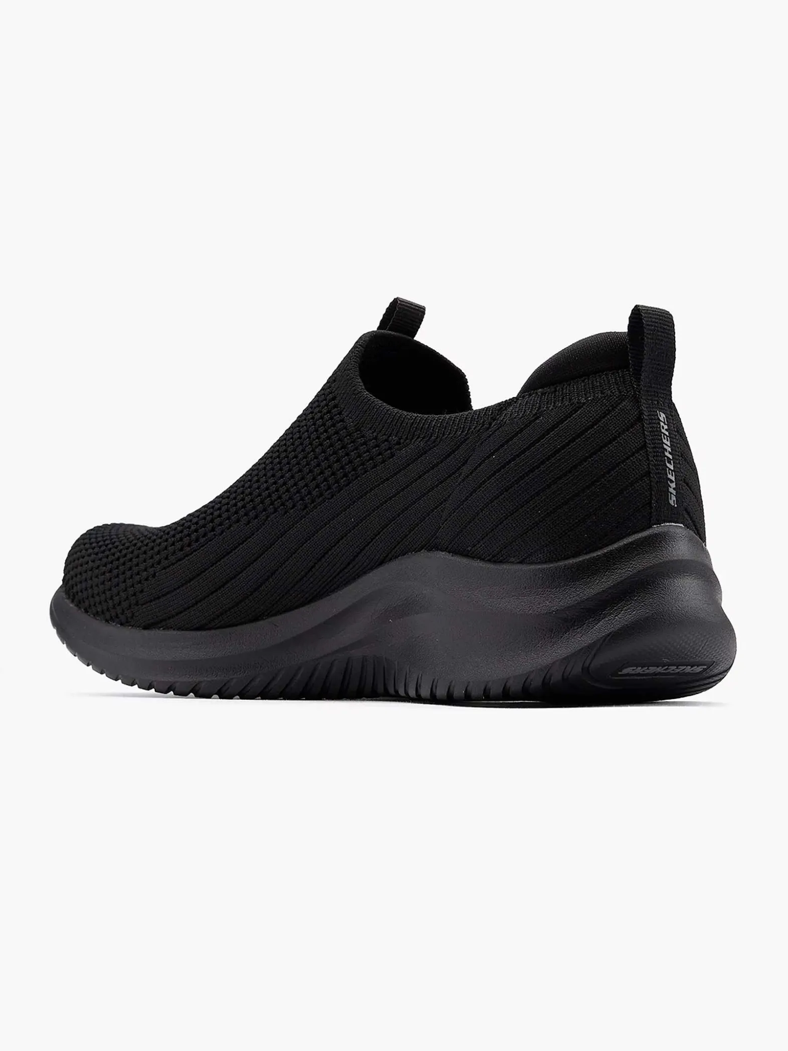 Skechers Zwarte Instapper Memory Foam-Dames Sneakers