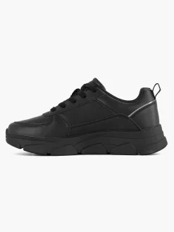 Graceland Zwarte Lage Sneaker-Dames Sneakers