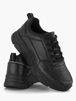 Graceland Zwarte Lage Sneaker-Dames Sneakers