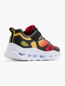 Skechers Zwarte Landan Sneaker-Kinderen Jongensschoenen