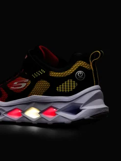 Skechers Zwarte Landan Sneaker-Kinderen Jongensschoenen