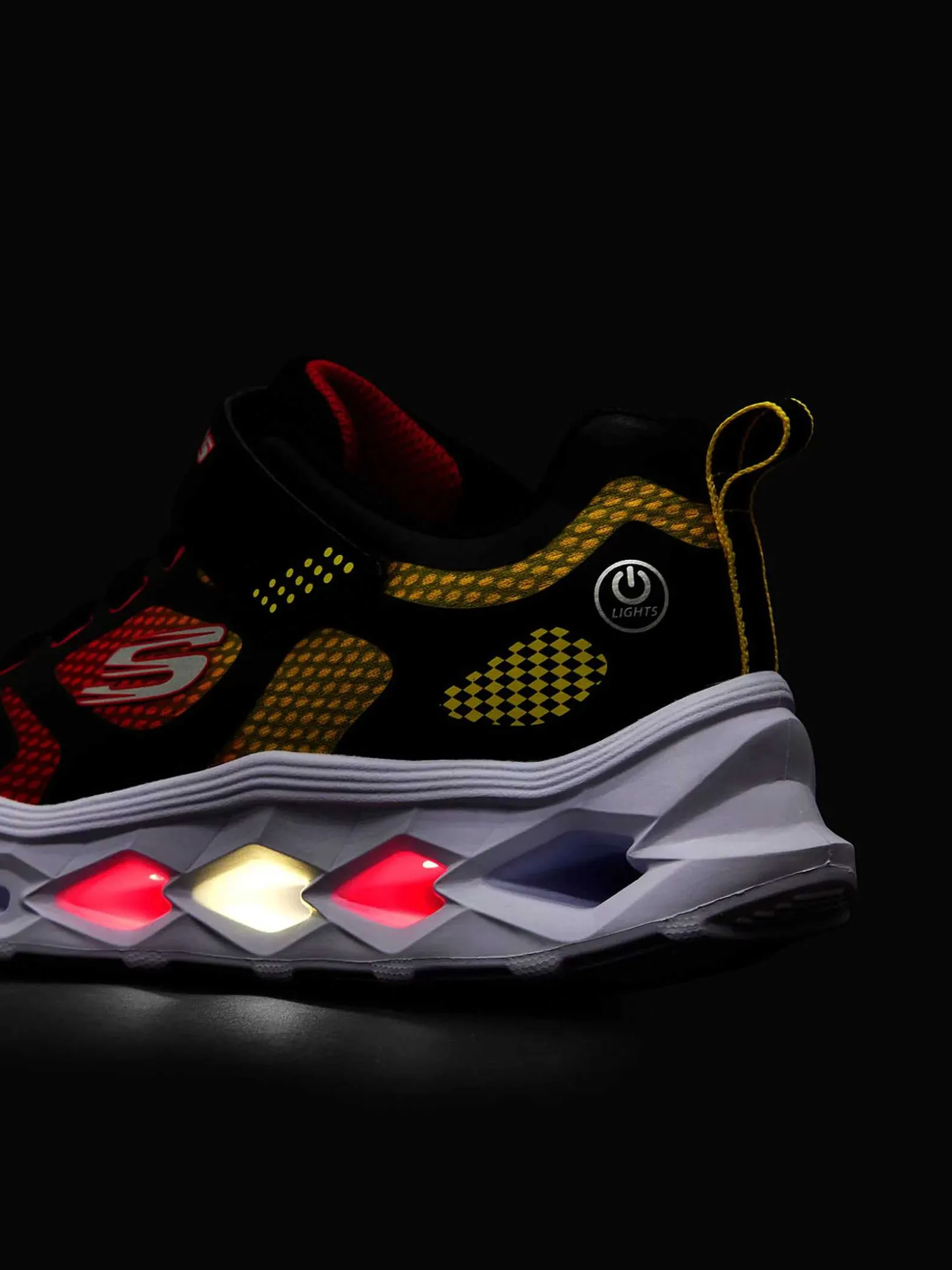 Skechers Zwarte Landan Sneaker-Kinderen Jongensschoenen