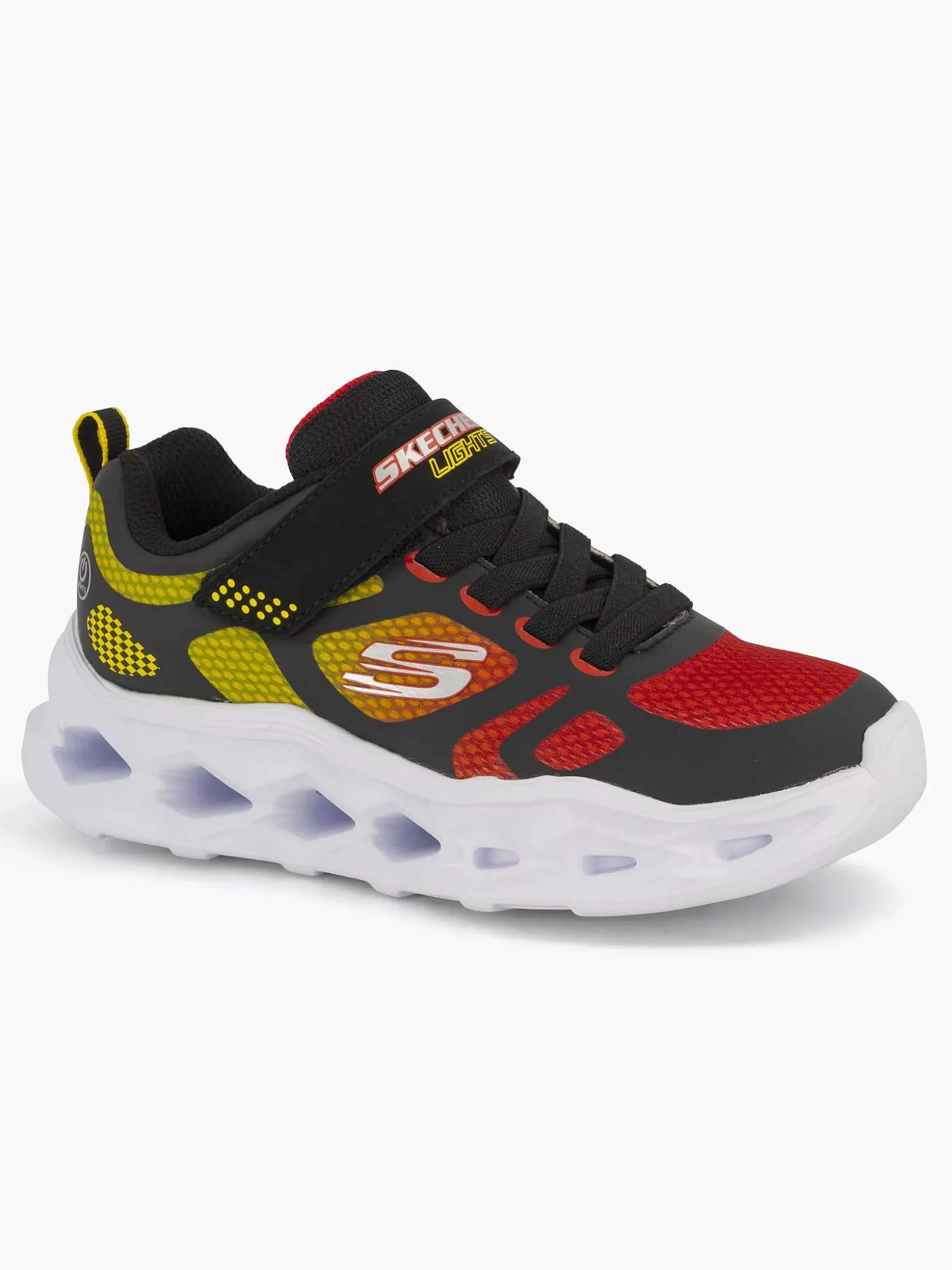 Skechers Zwarte Landan Sneaker-Kinderen Jongensschoenen