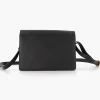 5th Avenue Zwarte Leren Schoudertas-Dames Online Exclusive Accessoires