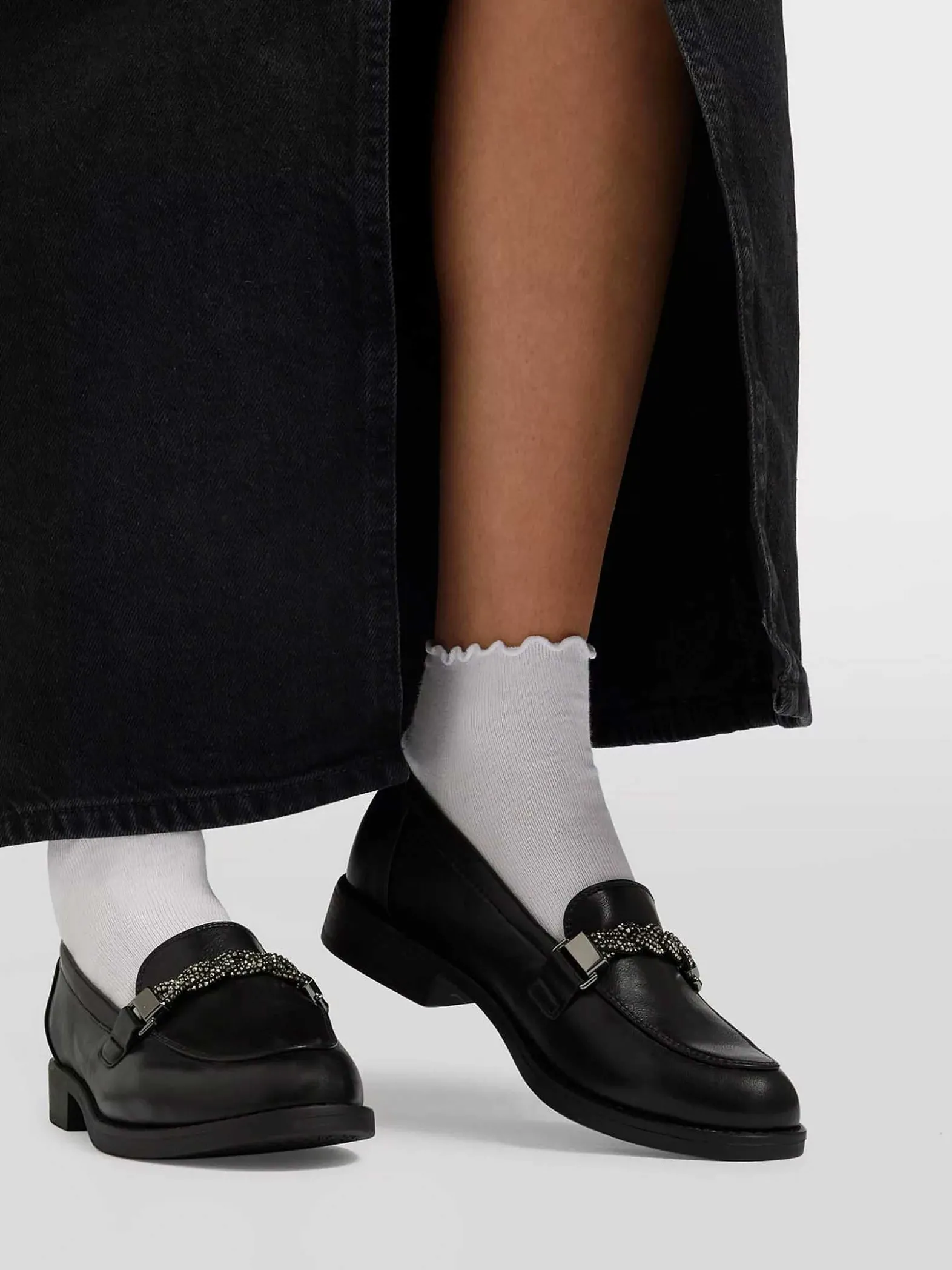Graceland Zwarte Loafer-Dames Instappers
