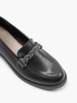 Graceland Zwarte Loafer-Dames Instappers