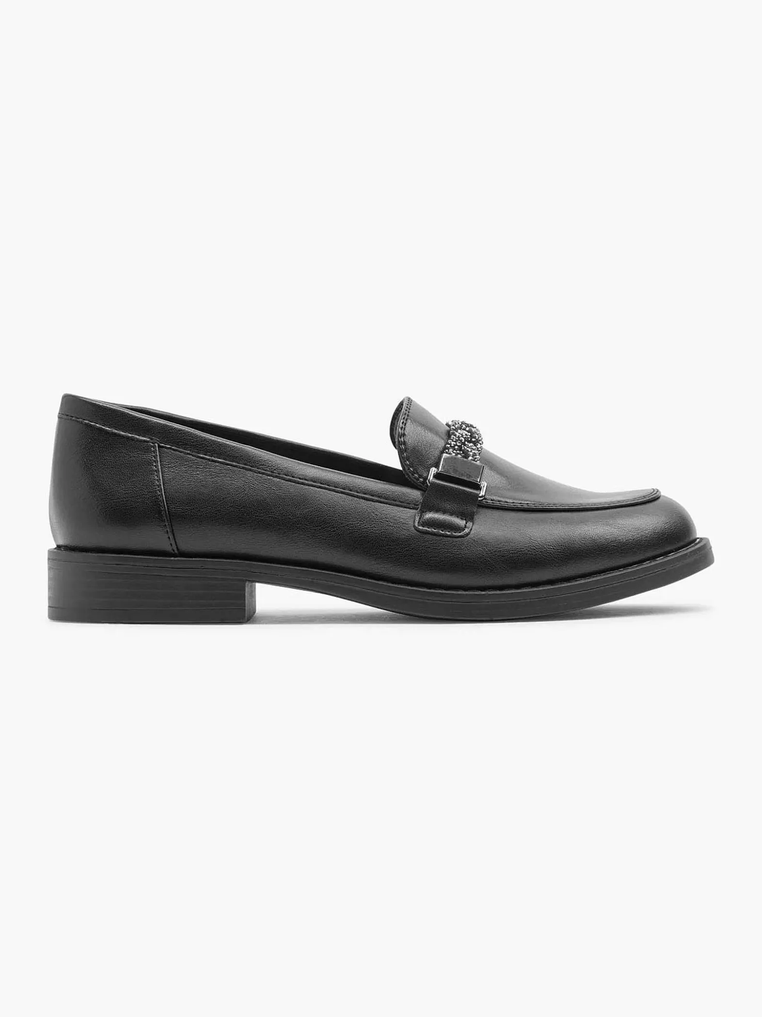 Graceland Zwarte Loafer-Dames Instappers