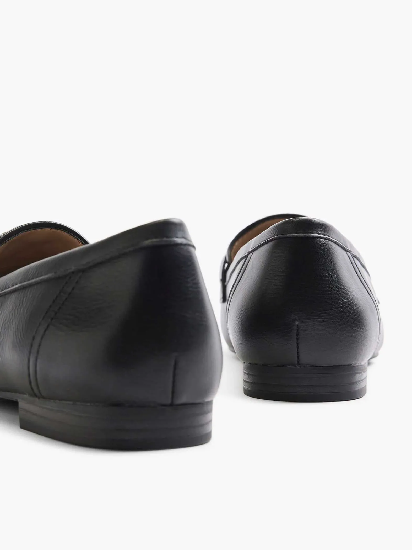 Graceland Zwarte Loafer Ketting-Dames Instappers