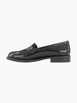Graceland Zwarte Loafer Lak-Dames Instappers