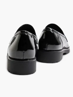 Graceland Zwarte Loafer Lak-Dames Instappers
