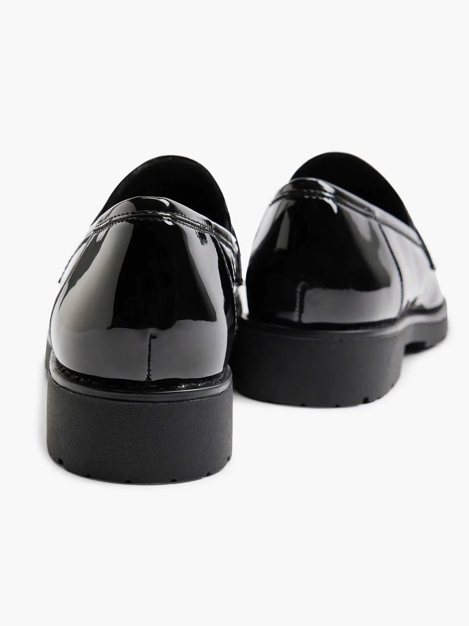 Graceland Zwarte Loafer Lak-Dames Instappers