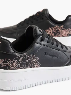 Champion Zwarte Low Cut Shoe Rebound-Dames Sneakers