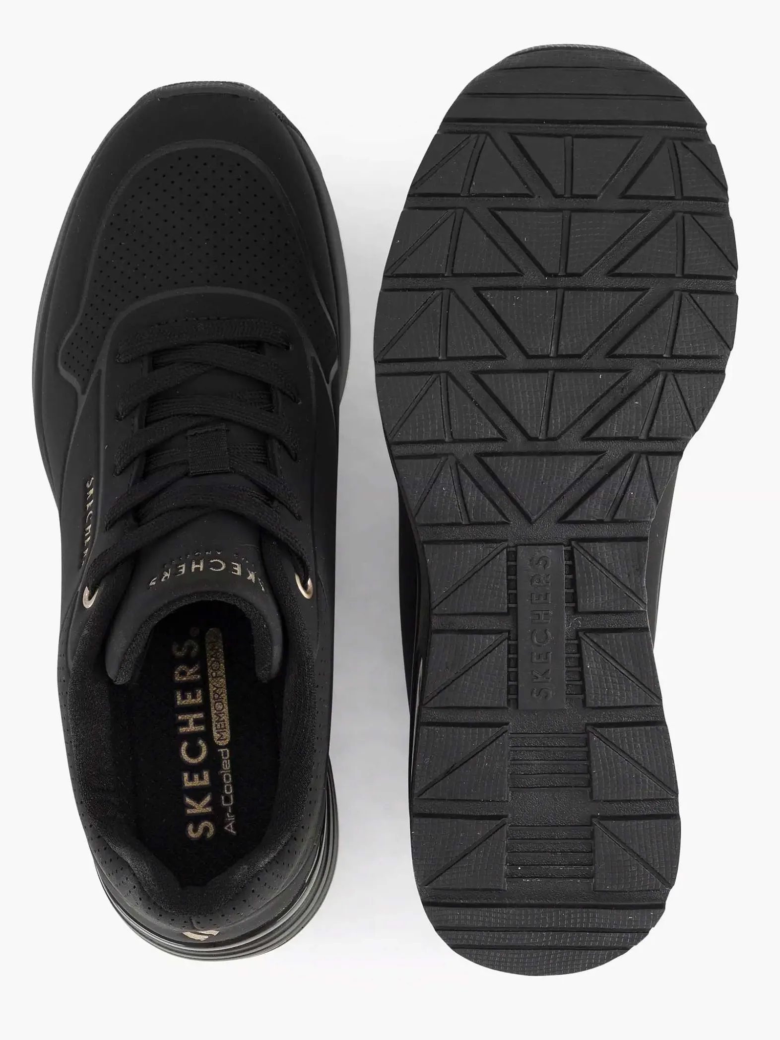 Skechers Zwarte Million Air - Elevated Air-Dames Sneakers