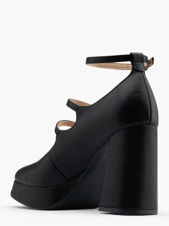 Graceland Zwarte Platform Pump-Dames Pumps