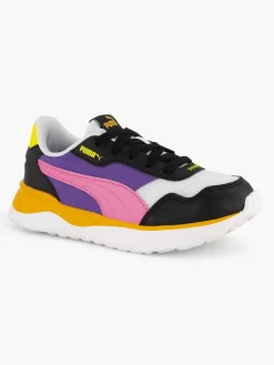 Puma Zwarte R78 Voyage Jr Sneaker-Kinderen Babyschoenen