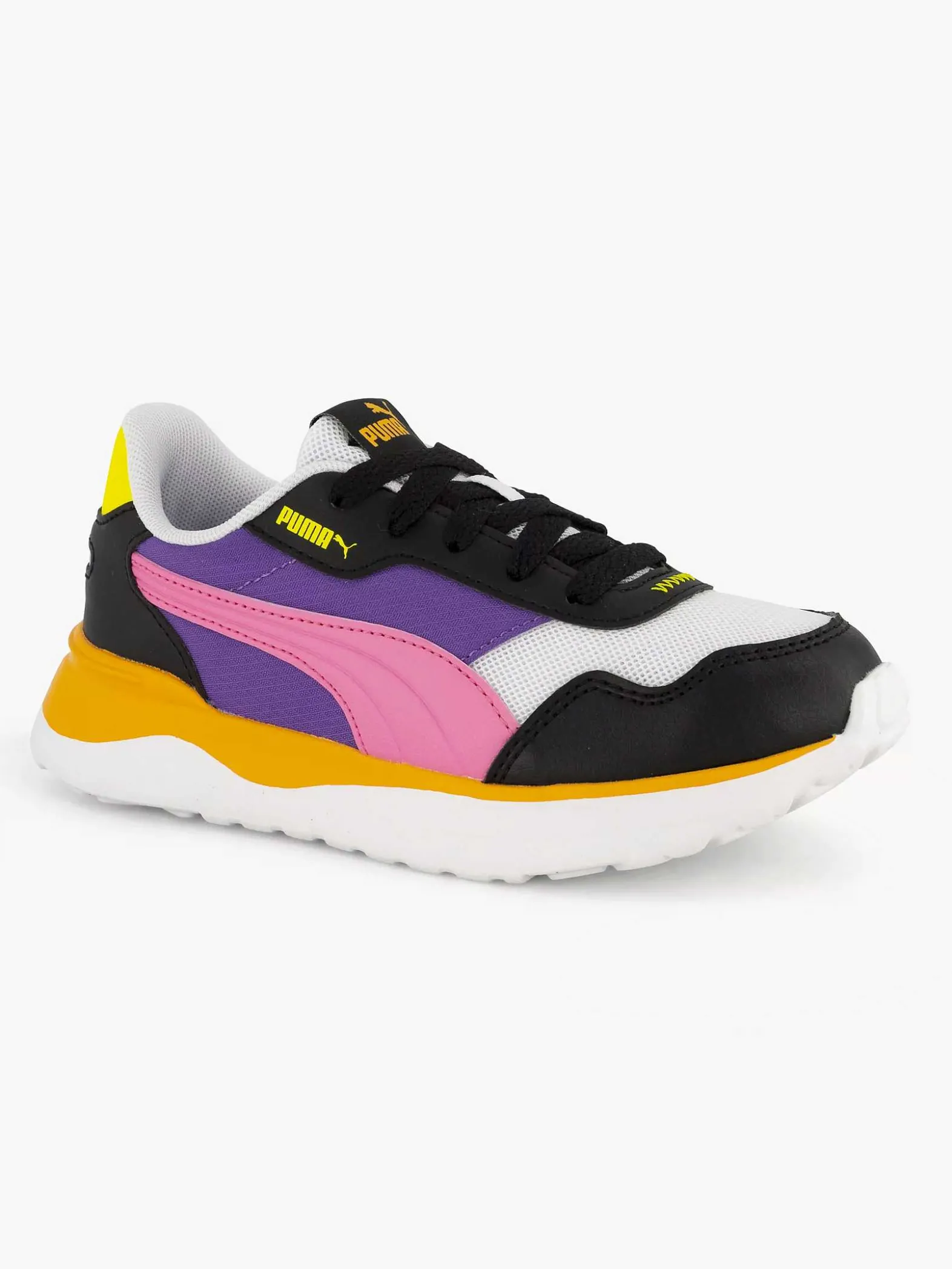 Puma Zwarte R78 Voyage Jr Sneaker-Kinderen Babyschoenen