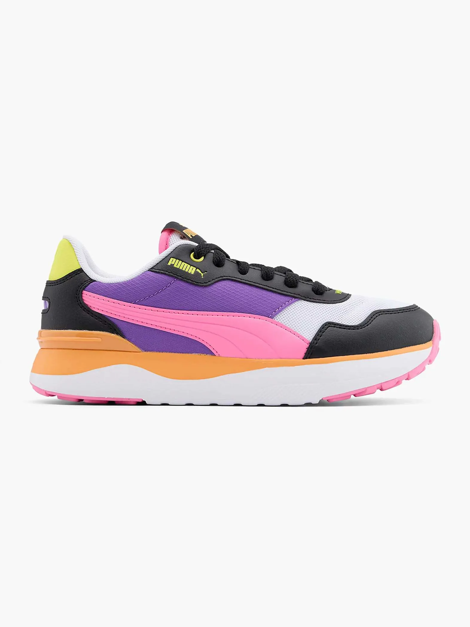 Puma Zwarte R78 Voyage Jr Sneaker-Kinderen Babyschoenen