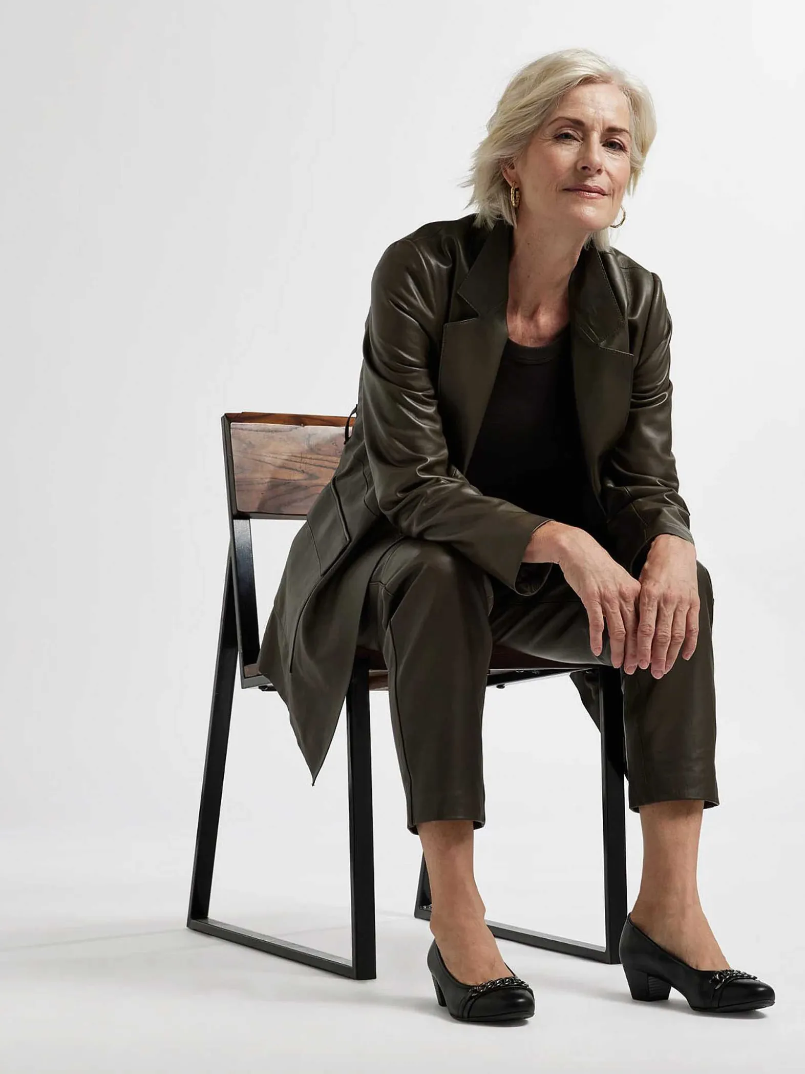Easy Street Zwarte Pump-Dames Comfort Schoenen