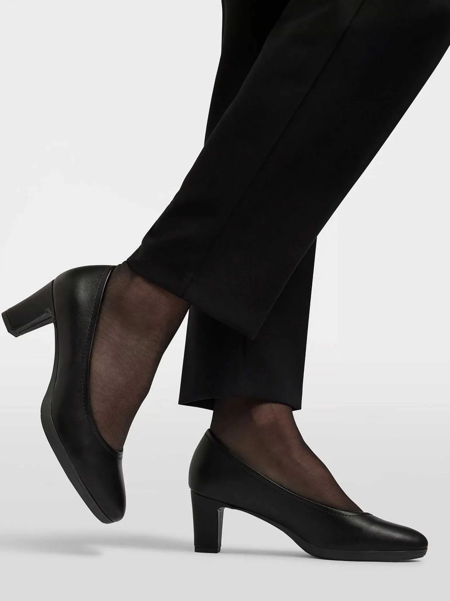 Easy Street Zwarte Pump-Dames Comfort Schoenen