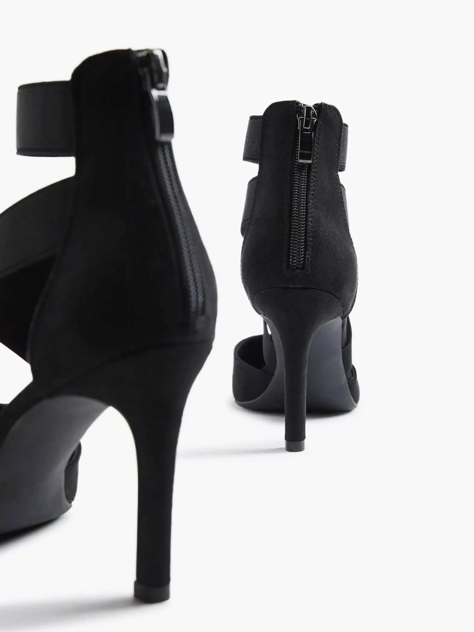 Graceland Zwarte Pump Elastiek-Dames Pumps