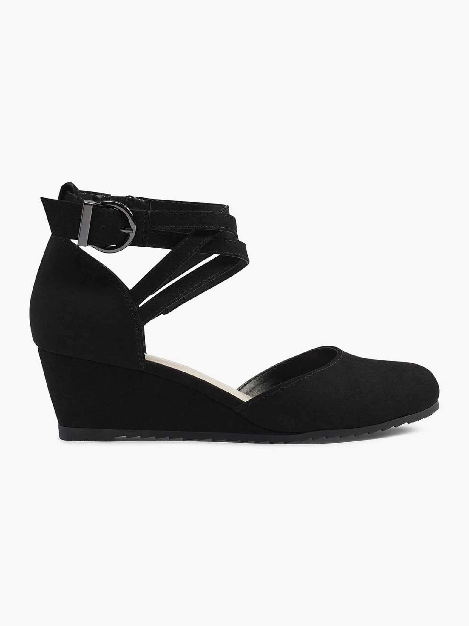 Graceland Zwarte Pump Gesp-Dames Pumps