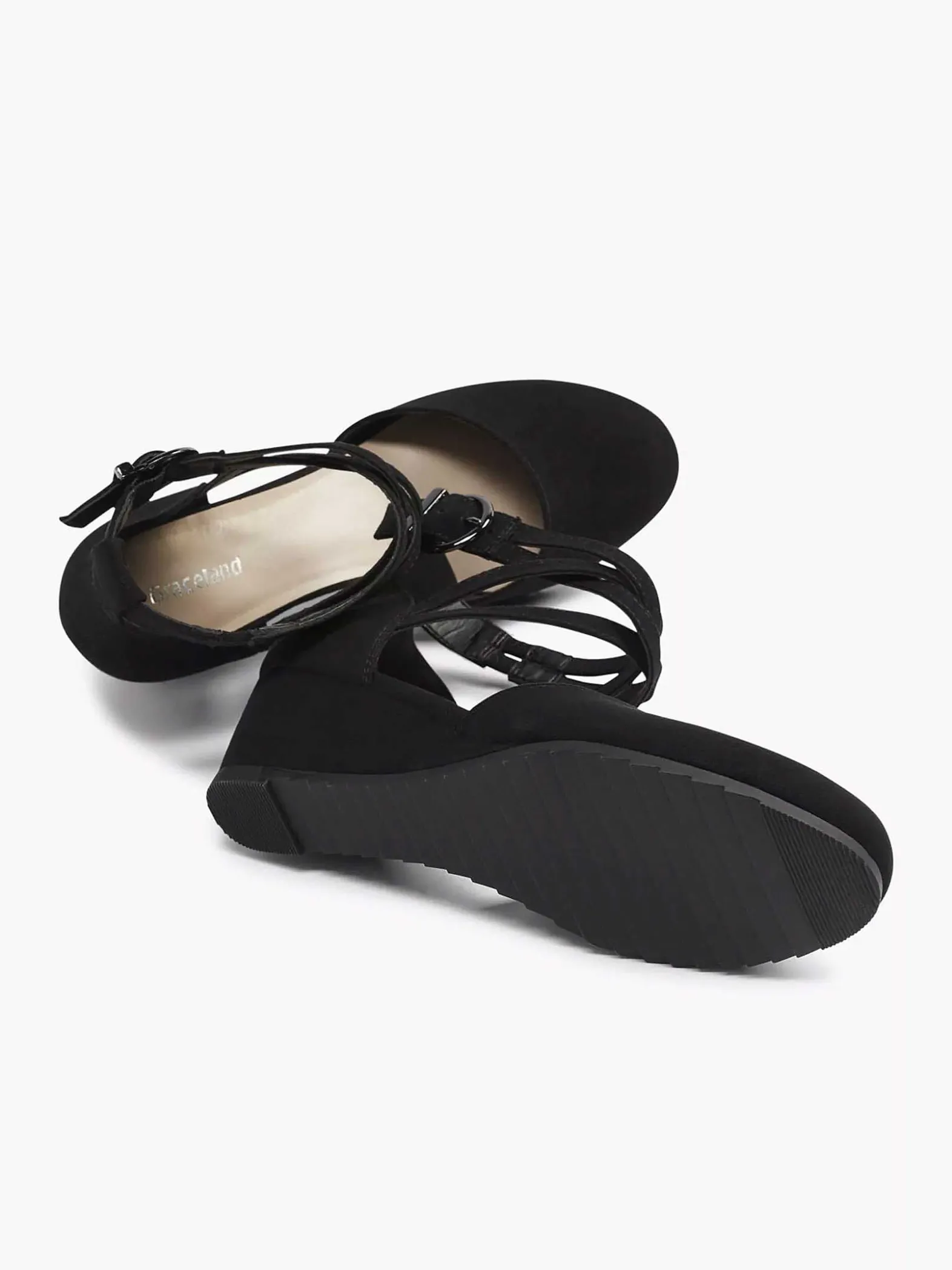 Graceland Zwarte Pump Gesp-Dames Pumps