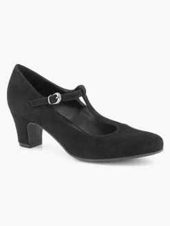 Graceland Zwarte Pump Gesp-Dames Hoge Hakken