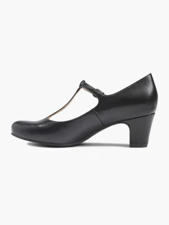 Graceland Zwarte Pump Gesp-Dames Hoge Hakken