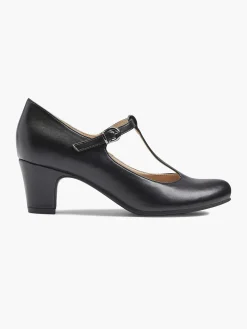 Graceland Zwarte Pump Gesp-Dames Hoge Hakken