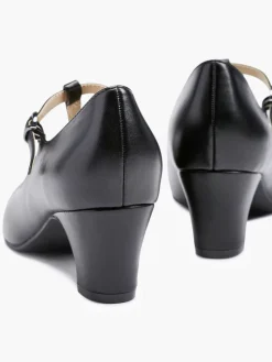 Graceland Zwarte Pump Gesp-Dames Hoge Hakken