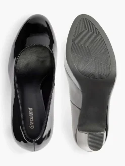 Graceland Zwarte Pump Lak-Dames Pumps