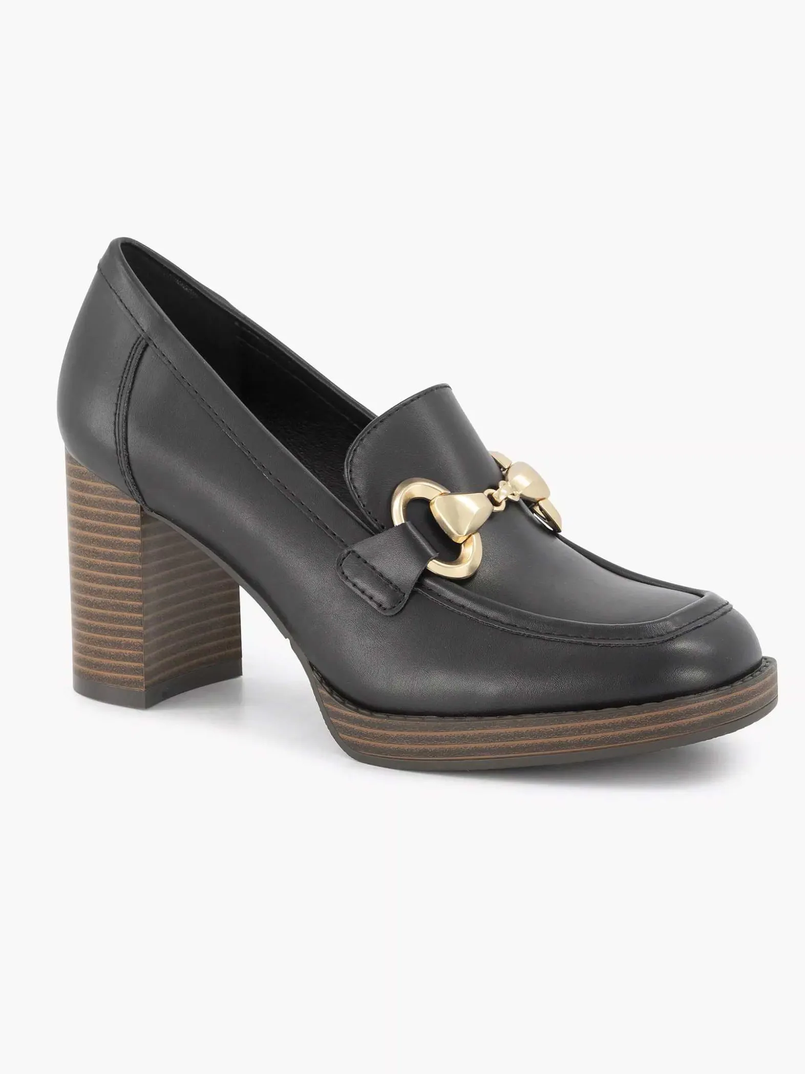 Oxmox Zwarte Pump Sierketting-Dames Pumps