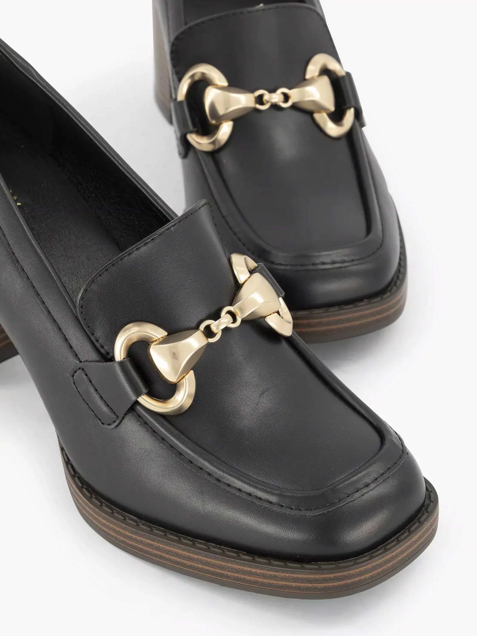 Oxmox Zwarte Pump Sierketting-Dames Pumps