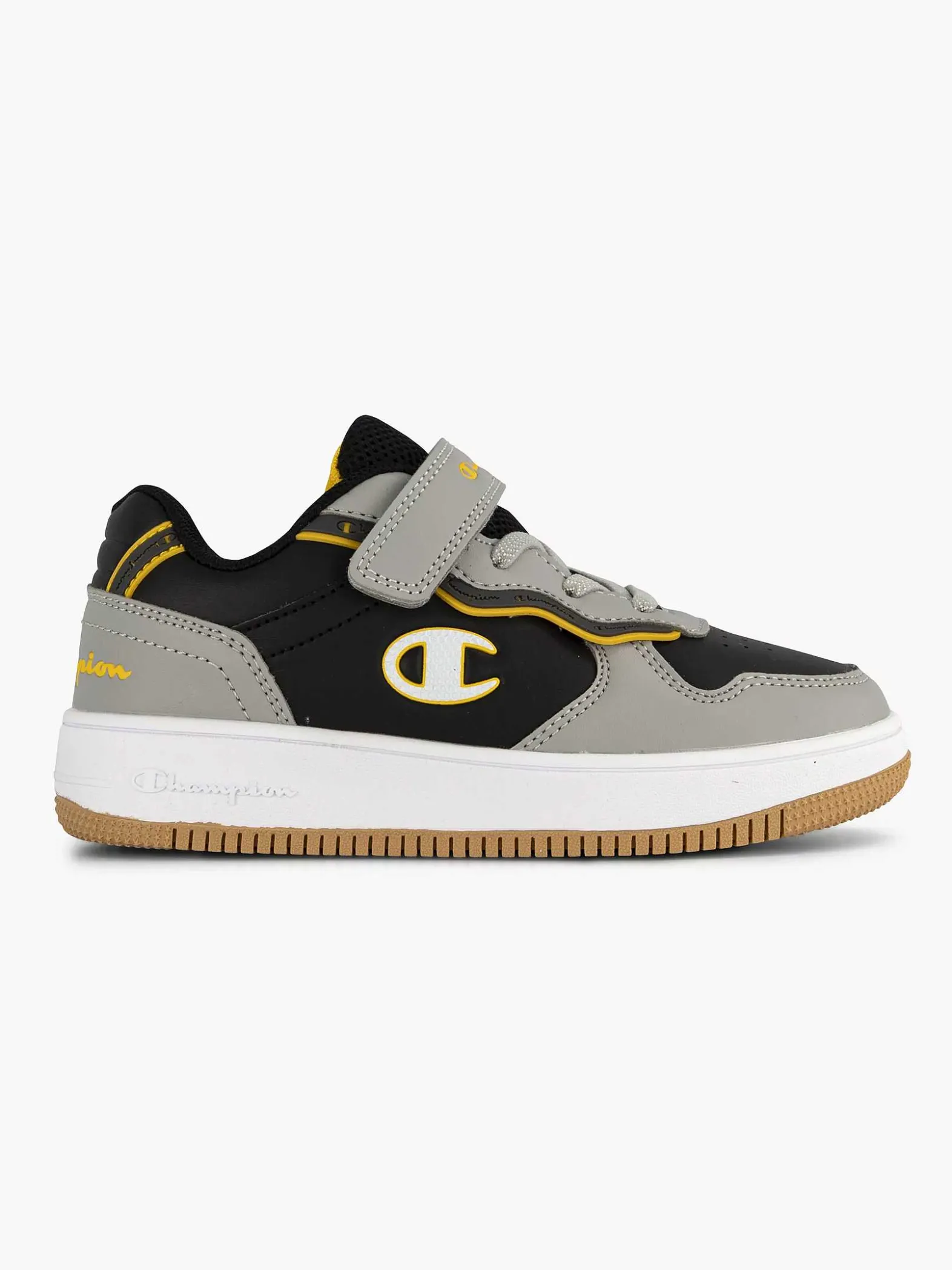 Champion Zwarte Rebound Alter Low B-Kinderen Jongensschoenen