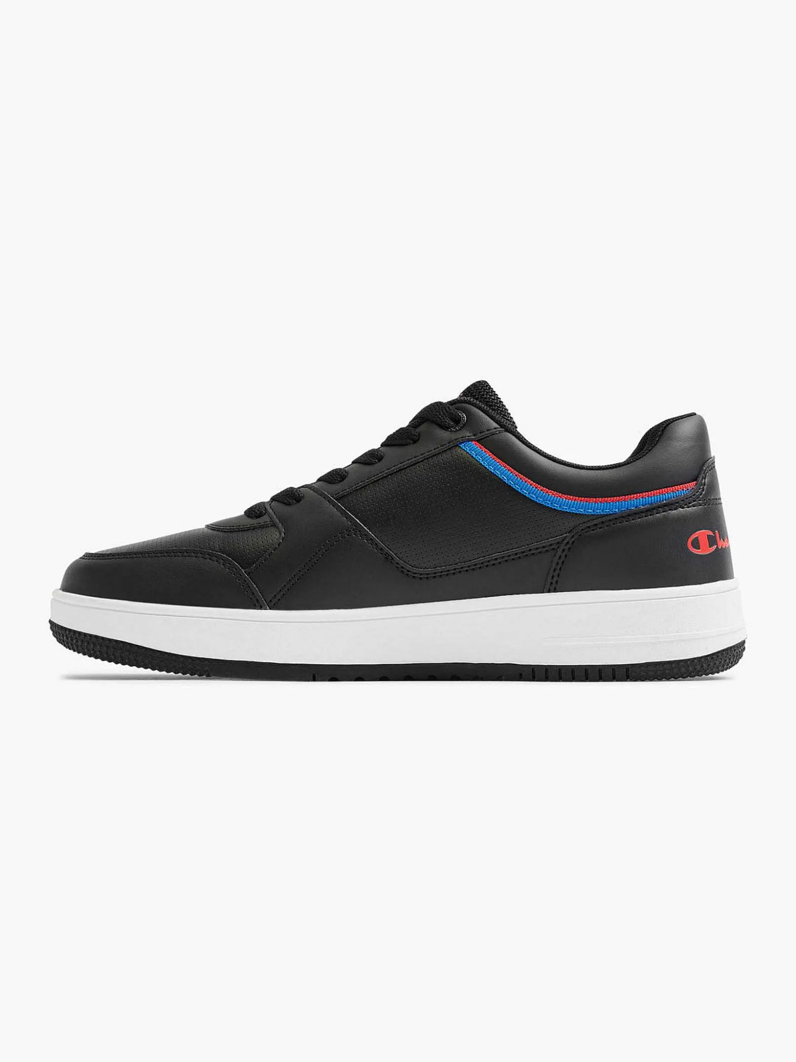 Champion Zwarte Rebound Low-Heren Sneakers