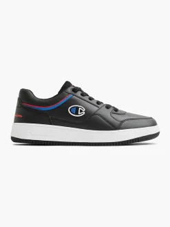 Champion Zwarte Rebound Low-Heren Sneakers
