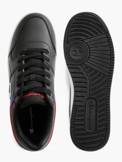 Champion Zwarte Rebound Low-Heren Sneakers