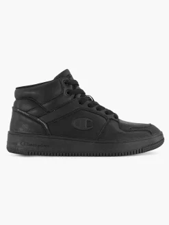 Champion Zwarte Rebound 2.0 Mid-Heren Sneakers